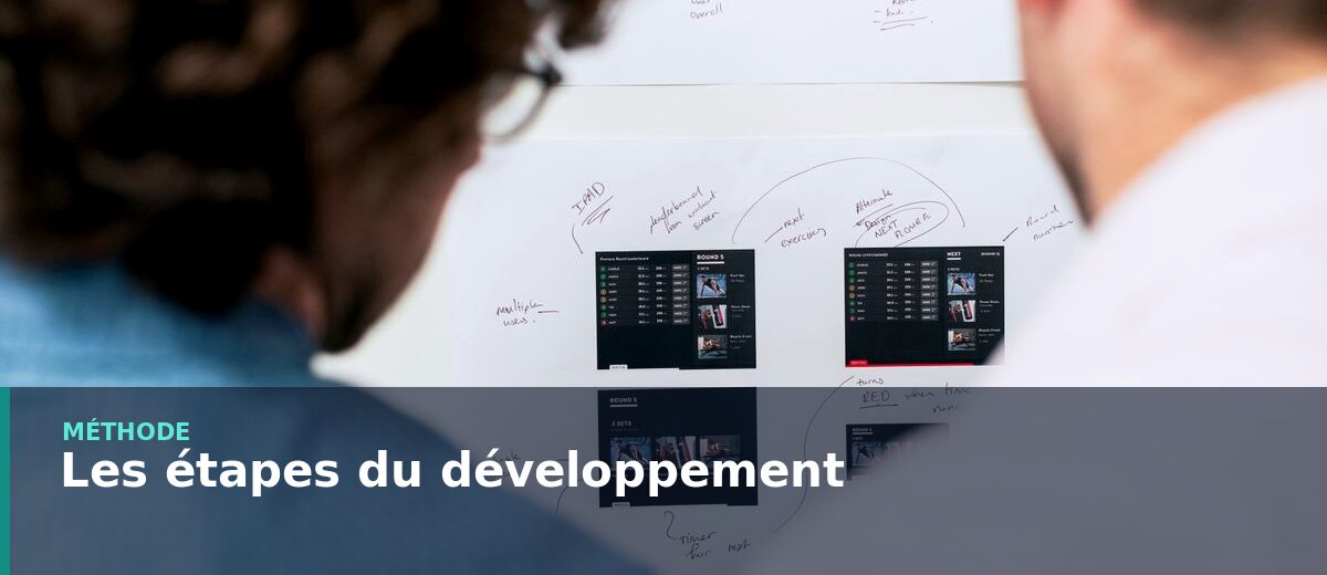Les étapes du développement d'une application