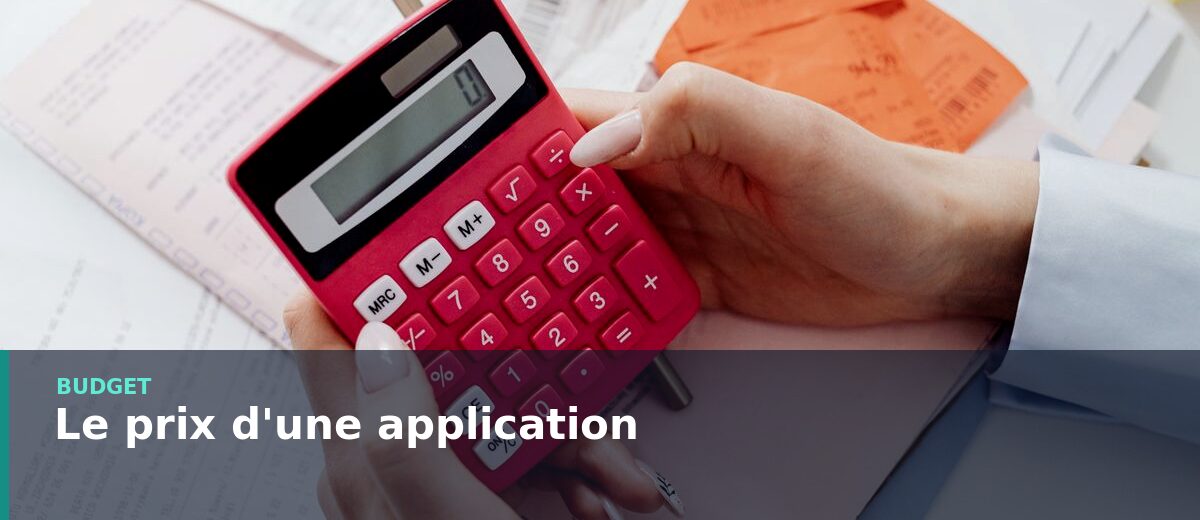 Combien coûte le développement d'une application