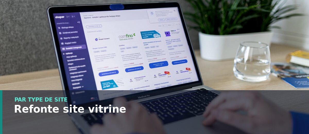 Refonte d'un site vitrine